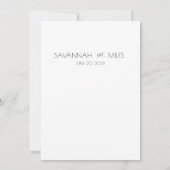 Art Deco Lijst  Menu Kaart (Achterkant)