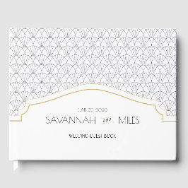 Art Deco Lijst Weddenschap Gastenboek