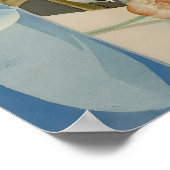 Art Deco - Lili Elbe Portret van Gerda Wegener Poster (Hoek)