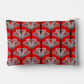 Art Deco Lily, Deep Red en Grey/Grey Etui (Achterkant)