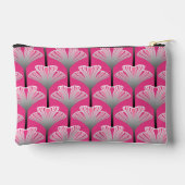 Art Deco Lily, Fuchsia Pink en Silver Grey Etui (Achterkant)