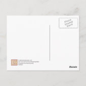 ART DECO LINE-architectuur- Briefkaart (Achterkant)