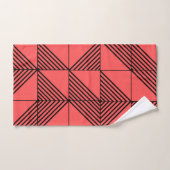 Art Deco Lines Bad Handdoek (Handdoek)