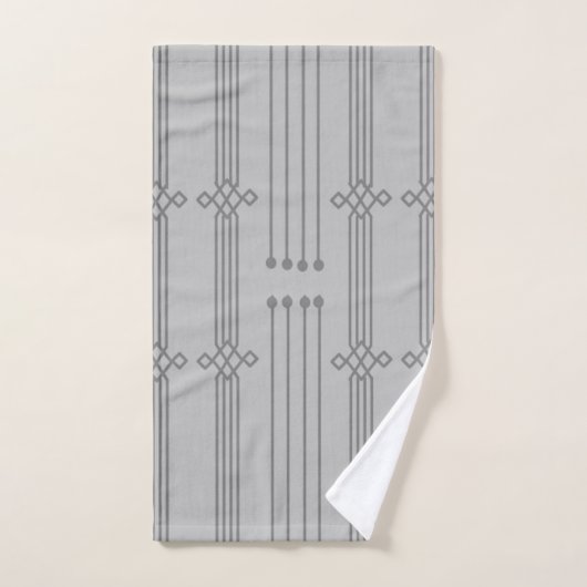 Art Deco Lines Bad Handdoek (Handdoek)