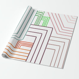 Art Deco Lines Cadeaupapier