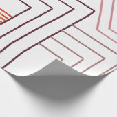 Art Deco Lines Cadeaupapier (Hoek)