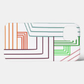 Art Deco Lines Case-Mate iPhone Case (Achterkant (horizontaal))