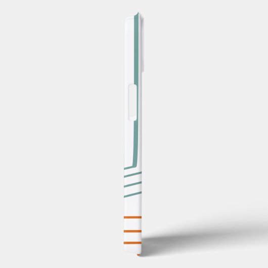 Art Deco Lines Case-Mate iPhone Case (Achterkant / Rechts)