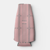 Art Deco Lines Flesjeskoeler (Voorkant)