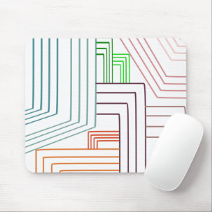 Art Deco Lines Muismat