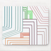 Art Deco Lines Muismat (Voorkant)