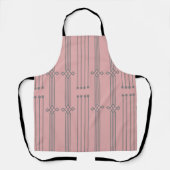 Art Deco Lines Schort (Voorkant)