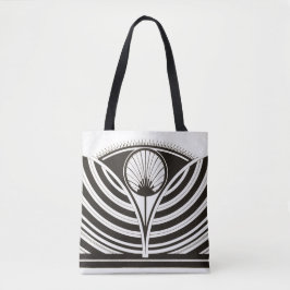 Art Deco Lines Tote Bag