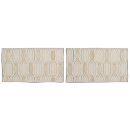 Art Deco Linnen & Goud Kussensloop