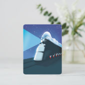 Art Deco-locomotief (Staand voorkant)