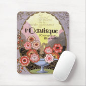 Art Deco l'Odalisque Perfume Label Muismat (Met muis)