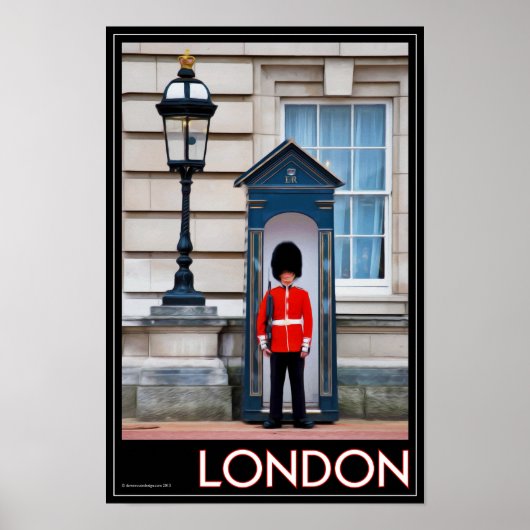 Art Deco London Poster (Voorkant)