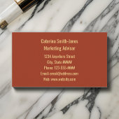 Art Deco look ingelijst Poppy Elegant  Visitekaartje