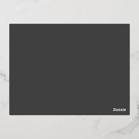 Art Deco Lotus Goud Bruiloft Details Behuizing Kaa Folie Uitnodiging Briefkaart (Achterkant)