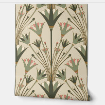 Art Deco Lotus - Schelp Lotus - Bruin & Roze