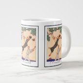  Art Deco Love, The Swing by George Barbier Grote Koffiekop (Voorkant rechts)