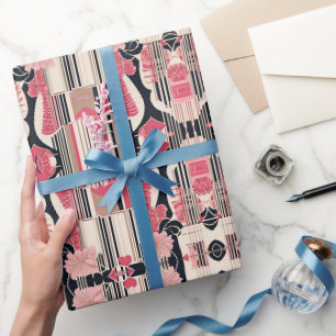 Art Deco Love Wrapping Paper Cadeaupapier