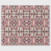 Art Deco Love Wrapping Paper Cadeaupapier (Vlak)