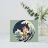  Art Deco Lovers Kiss Wedding Save the Date Aankondigingskaart (Staand voorkant)