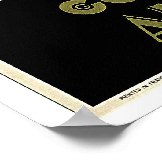  Art Deco-luchtvaartmaatschappijen reizen en Poster (Hoek)