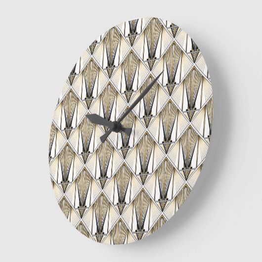 Art Deco, luxe gouden motief Grote Klok (Hoek)