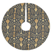 Art Deco Luxe:  Japans Elegance Kerstboom Rok (Voorkant)