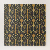 Art Deco Luxe:  Japans Elegance Legpuzzel (Verticaal)