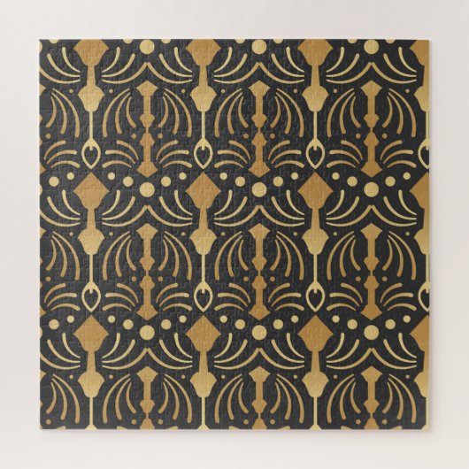 Art Deco Luxe:  Japans Elegance Legpuzzel (Verticaal)