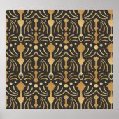 Art Deco Luxe: Japans Elegance Poster (Voorkant)