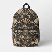 Art Deco Luxe Rugzak (Voorkant)