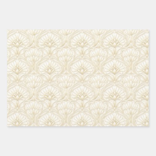 Art Deco Luxe Wrapping Paper Set (Voorkant 3)