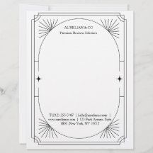 Art Deco Luxe Zakelijk