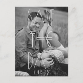 Art Deco | Madern Bohemian | De datum opslaan Aankondigingskaart