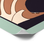 Art Deco Magazine Hoesje Cabaret Poster (Hoek)