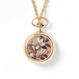 Art Deco Magnolia eWatch Horloge