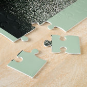  Art Deco Man, koude Drinken in de zomer Legpuzzel (Zijkant)