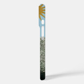 Art Deco man uit het verleden, koude drankjes in d Case-Mate iPhone Case (Achterkant / Links)