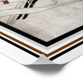 Art Deco Mannen Mode Poster 16 (Hoek)