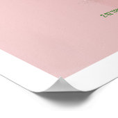 Art Deco Margarita Poster (Hoek)