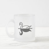 Art Deco Matglas Koffiemok (Links)