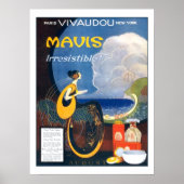  Art Deco Mavis Perfume 1920 Adverteren Poster (Voorkant)