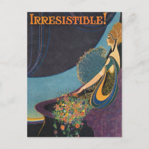 Art Deco Mavis Perfume Advertisement Briefkaart