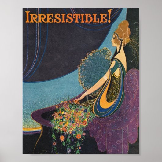 Art Deco Mavis Perfume Advertisement Poster (Voorkant)