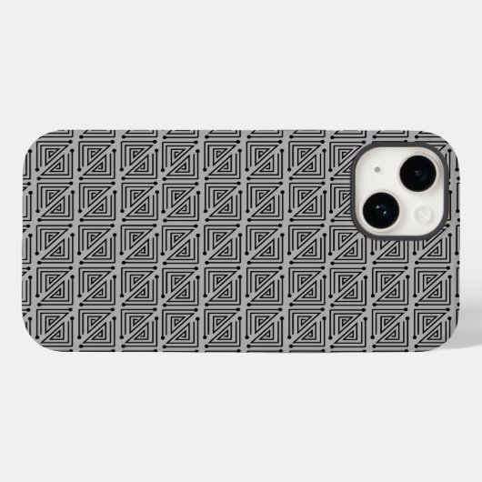 Art Deco Mazes Case-Mate iPhone Case (Achterkant (horizontaal))