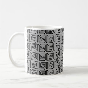 Art Deco Mazes Coffee-Mok Koffiemok